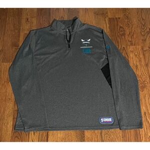Under Armour Charlotte Hornets quarter zip pullover sweatshirt